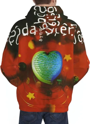 Vista 9 de Taijlao Soda - Sudadera con capucha y bolsillos para hombre, diseño de dinamo, con estampado 3D