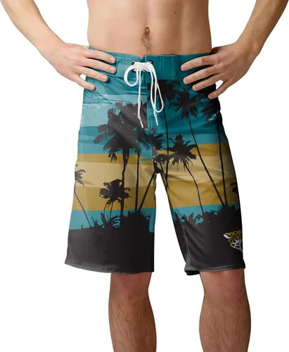 Vista 29 de FOCO Bañador con logotipo del equipo de la NFL para hombre Sunset