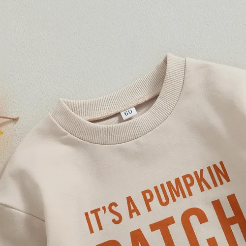 Vista 146 de Adobabirl Traje de Halloween para bebé, sudadera de fantasma, calabaza, mameluco, suéter de gran tamaño, lindo para otoño e invierno