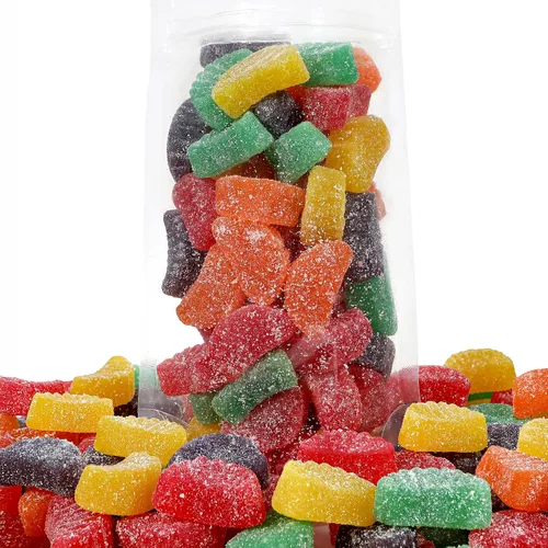 Vista 2 de Smarty Stop Caramelos Surtidos en Forma de Gajos (2 LB)