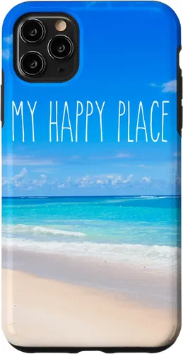 Vista 13 de Rae Inspired Dun My Happy Place Summer Vacay Ocean Beach Day Case for iPhone 17