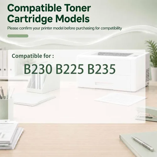 Vista 2 de Compatible B230 006R04401 Toner Cartridge for Xerox B230 B225 Printer 2