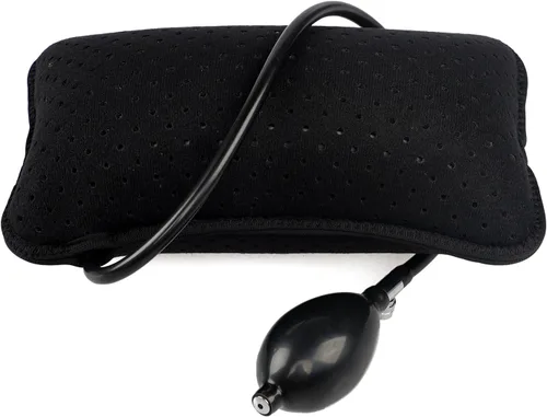 Vista 4 de IPENNY Almohada inflable de apoyo lumbar, transpirable, portátil y lavable, almohada inflable de aire para la parte inferior de la espalda, cojín