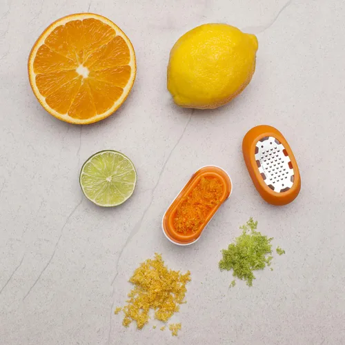 Vista 5 de Microplane Flexi Zesti Rallador de Cítricos Manual (Naranja)