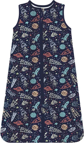 Vista 53 de TotAha Toddler Sleep Sack 2T-4T 0.5 TOG Wearable Blanket Sleeping Bag Safari de África