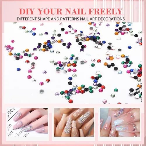 Vista 8 de Mano de práctica de uñas para kit de uñas acrílicas, mano de maniquí de uñas postizas para practicar uñas, dedo de entrenamiento de uñas con kit