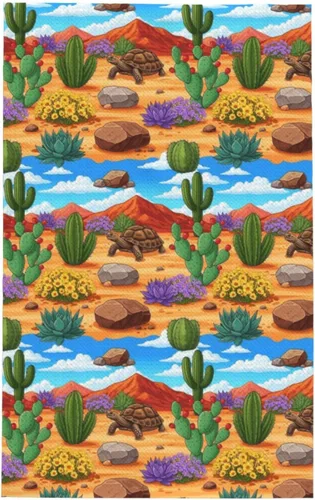 Vista 14 de Kitchen Gifts Waffle Weave Dish Towel 16x26 in Guinea Pigs Pattern (877)