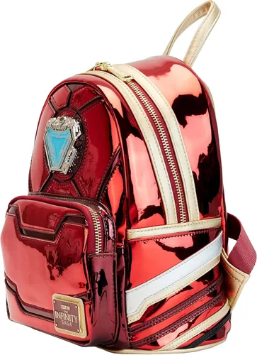 Vista 5 de Loungefly Marvel Iron Man 15th Anniversary Mini Backpack