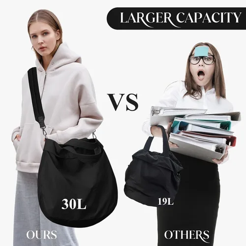 Vista 7 de 30L Multi Hobo Bags 3.0 con 2 correas para mujer, bolsos de mano, bolsos cruzados