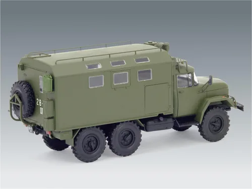 Vista 4 de ICM Modelos ZiL-131 KShM Vehículo del Ejército Soviético
