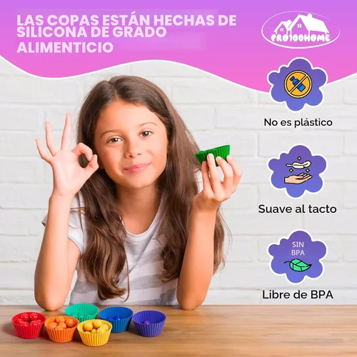 Vista 9 de Juguetes Montessori de aprendizaje de madera para niños pequeños