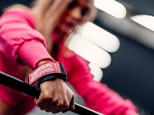 Vista 9 de Versa Gripps® Clásico, fabricado en los Estados Unidos, correas de muñeca para levantamiento de pesas, el mejor accesorio de entrenamiento