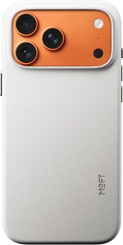 Vista 53 de MOFT Snap Case MOVAS™ para iPhone 16 Pro Max, compatible con MagSafe, funda magnética de cuero vegano premium con sensación suave, color duradero