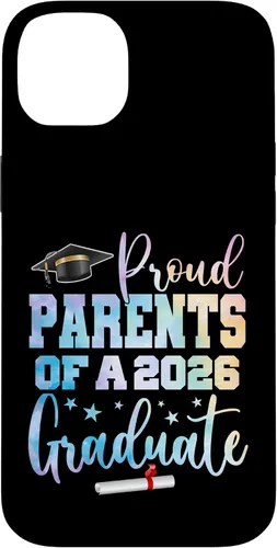 Vista 15 de Proud Parents of A Class of 2026 Graduate Graduation Case for iPhone 16