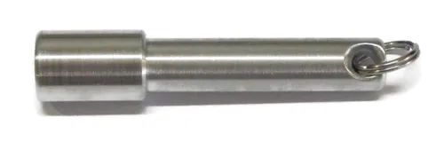 Vista 2 de Llavero de bolsillo de neodimio de tierra rara N52 imán de prueba de joyería de oro y plata