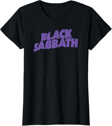 Vista 25 de Black Sabbath Camiseta con logotipo morado