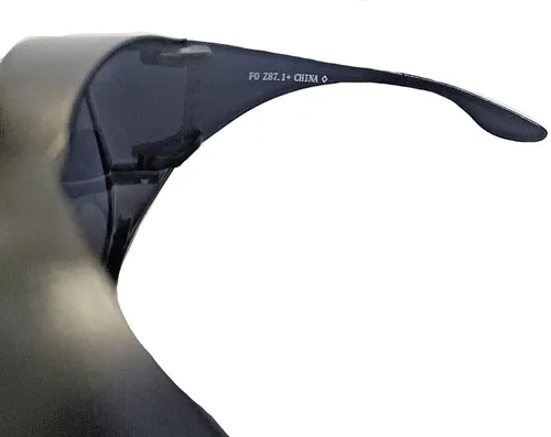 Vista 4 de Solar Shield II Gafas de sol fit-over de policarbonato ahumado