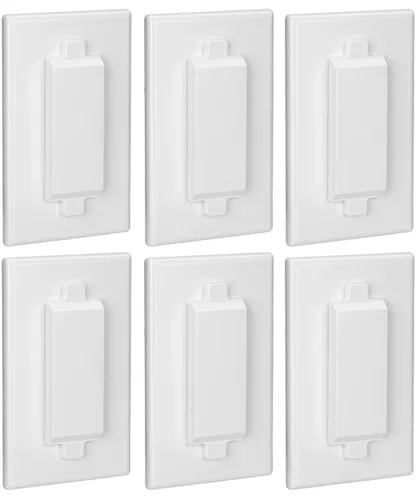 Vista 14 de Bates - Protector magnético para interruptor de luz, paquete de 2, transparente, a prueba de niños, cerradura, protector de interruptor de pared