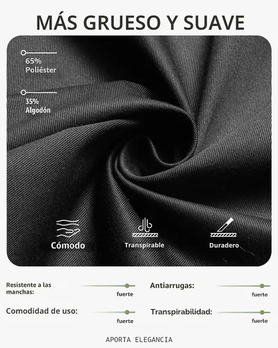 Vista 4 de Syntus Chef Apron for Men Women Kitchen Cooking Apron with Pockets, Adjustable Bib Aprons Stain Resistant