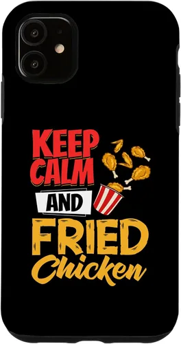 Vista 5 de Funda coreana para recetas coreanas de comida rápida para iPhone 14 Fried Chicken