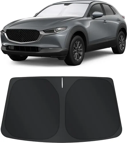 Vista 14 de TINGLU Persianas de ventana para Honda CR-V 2023-2026, accesorios para ventanas laterales de automóvil, parabrisas triangular, parasol para rayos UV