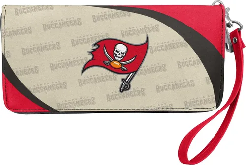Vista 16 de Cartera organizadora NFL de cierre curvo, negro Pittsburgh Steelers