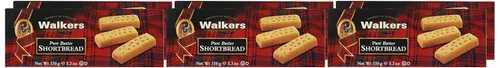Vista 9 de Walker's Shortbread Fingers, galletas de mantequilla pura de mantequilla, 5.3 onzas, 6 unidades (paquete de 2)