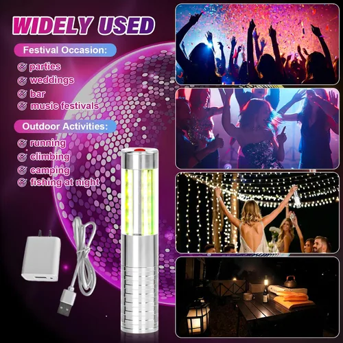 Vista 5 de 4 Piezas de Luces de Servicio de Botella, Luminaras Recargables para Botellas, Luminaras Reutilizables para Botellas, Luminaras de Botella