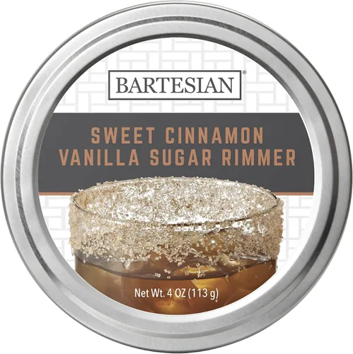 Vista 9 de Bartesian Golden Demerara Sugar Rimmer para Vasos de Cóctel - Guarnición Dulce Saborizada para Bordes de Cócteles de Postre para Vasos de Bar