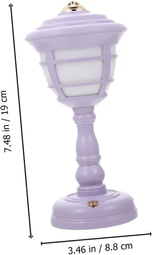 Vista 4 de DOITOOL 1 juego de lámpara de mesa retro con carga USB regulable luz nocturna decorativa para dormitorio, oficina y sala de estar, diseño compacto