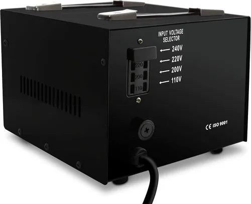 Vista 2 de ROCKSTONE POWER Transformador Convertidor de Voltaje de 5000 Vatios - Convertidor de Potencia de Paso Alto/Bajo AC 110V/120V/220V/240V - Protección