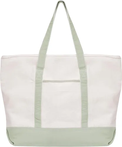 Vista 10 de Bolsas de lona extra grandes con cremallera, 22 pulgadas, resistente, con cremallera superior, con cremallera, 100% algodón orgánico, resistentes