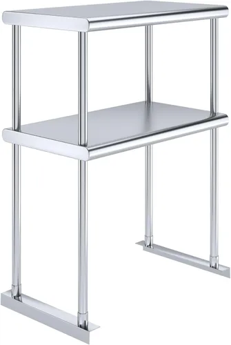 Vista 19 de NSF - Estantería doble de acero inoxidable