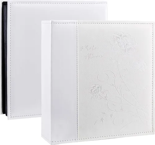 Vista 10 de Artmag - Paquete de 2 álbumes de fotos pequeños de 4 x 6 pulgadas, cada paquete con 26 páginas transparentes, para 52 fotos verticales de 4 x 6