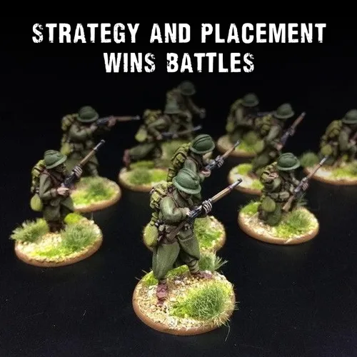 Vista 5 de Wargames Delivered - Miniaturas de acción de pernos de Warlord Games - Conjunto de sección de infantería del ejército francés, miniaturas