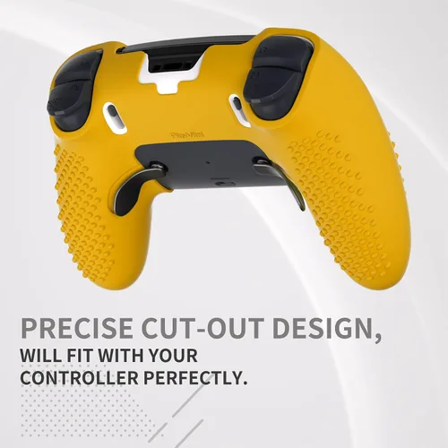 Vista 15 de PlayVital 3D Studded Edition Anti-Slip Silicone Cover Case for ps5 Edge Controller, Soft Rubber Protector Skin for ps5 Edge Wireless Controller with