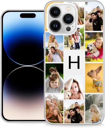 Vista 19 de Funda de teléfono personalizada para Apple iPhone 16, 15, 14, 13, 12, 11 Pro Max Plus Mini XR X XS 8 7+ SE 2022 2020 con imagen, logotipo, texto 01
