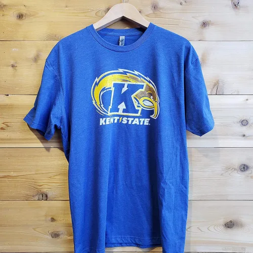 Vista 3 de Camisetas universitarias prémium de mezcla de algodón y poliéster NCAA, Universidad Estatal de Kent