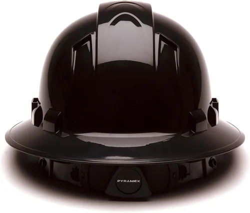Vista 4 de Pyramex Ridgeline - Casco duro de ala completa, ventilado, con suspensión de trinquete de 4 puntos