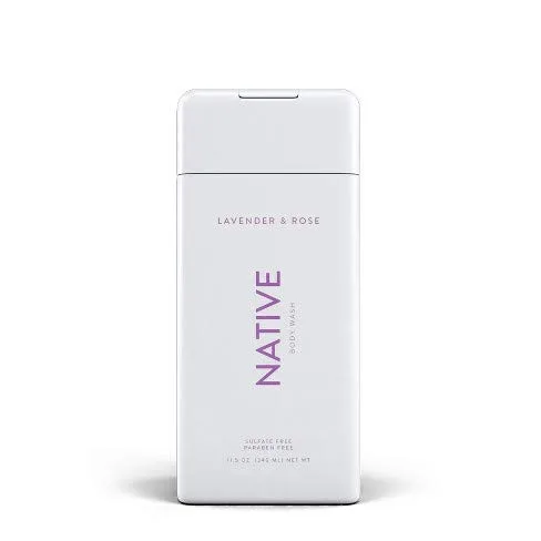 Vista 2 de TKK Native Body Wash - Lavanda y rosa 11.5 oz (11.5 fl oz) - Paquete de 2