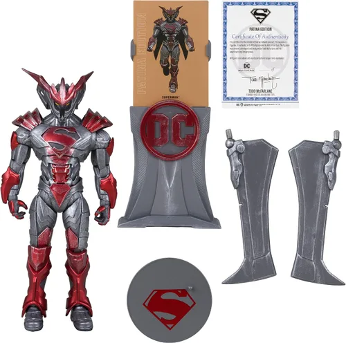 Vista 3 de McFarlane DC Superman Unchained Armour Figura de acción Multicolor TM17051