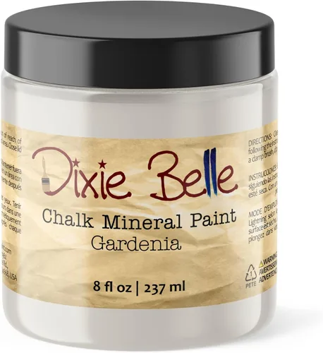 Vista 383 de Pintura para muebles con acabado de tiza Dixie Belle Paint Company - Amatista (4oz) - Pintura mineral de tiza chic púrpura profundo mate