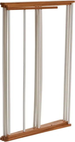 Vista 6 de Household Essentials Estante de secado de ropa plegable de bambú Acabado blanco, 11 tacos y estante de secado plano Ecológico estante plegable