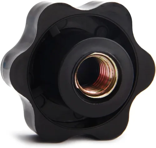 Vista 10 de MroMax Manija de sujeción Gripandles Perillas de tornillo Manijas M5 Roscado en forma de estrella 5pcs