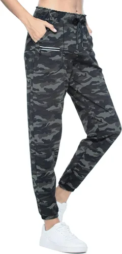 Vista 25 de Kcutteyg - Pantalones deportivos con bolsillos para mujer, diseño suave, ligero y de secado rápido, para entrenamiento, gimnasia, yoga y correr