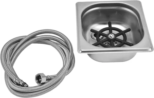 Vista 9 de Enjuagador de vidrio limpiador automático de vasos plateado para bar, pub, restaurante, cafetería, hotel, con funciones de limpieza eficientes