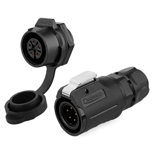 Vista 23 de CNLINKO Conector Circular de Panel IP68 M16 de Plástico de 3 Pines Macho y Hembra Eléctrico Impermeable Arnés de Cables Automático Soldadura