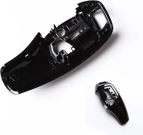 Vista 2 de Funda negra para manija de cambios para BMW F30 F25 F20 F10 F32 F36, cubierta de palanca de cambios para BMW 1 2 3 4 5 6 Series X3 X4 X6 (estilo B)