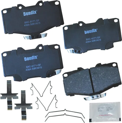 Vista 245 de Bendix - Pastillas de freno Priority1 CFM149 para Blue Bird TC1000, Chevrolet C30, Pickup, C35, C3500HD, G30, Van, K30, P30, R30, R3500, V30, V3500