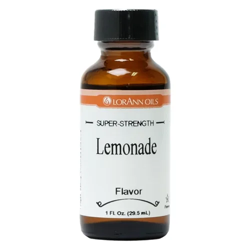 Vista 3 de LorAnn Lemonade SS, sabor a limonada, botella de 1 onza